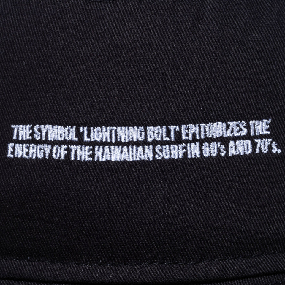 バケット01 LIGHTNING BOLT ライトニングボルト ブランドネーム ブラック - 13082394-SM | NEW ERA ニューエラ公式オンラインストア