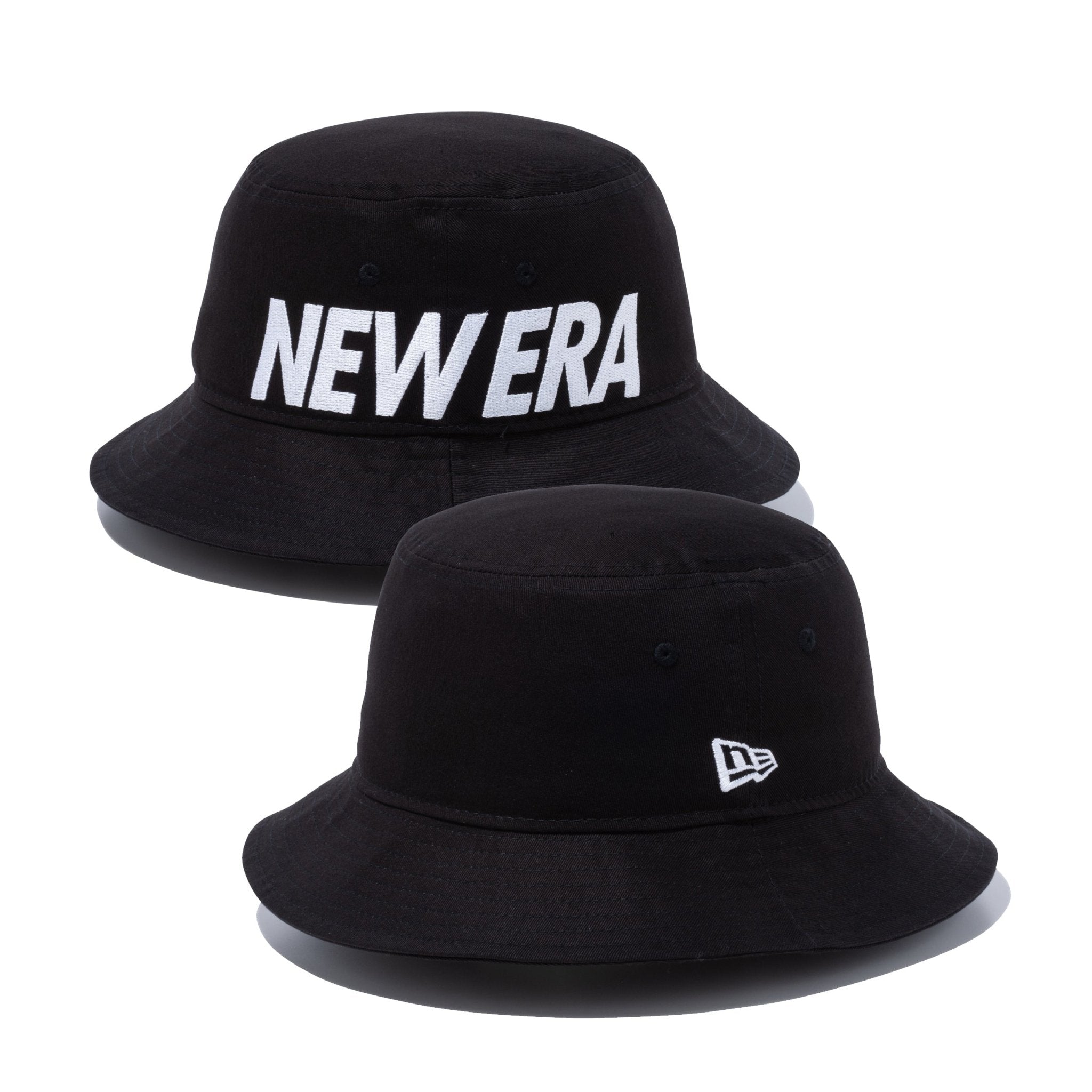 バケット01 エッセンシャル NEW ERA ブラック × スノーホワイト