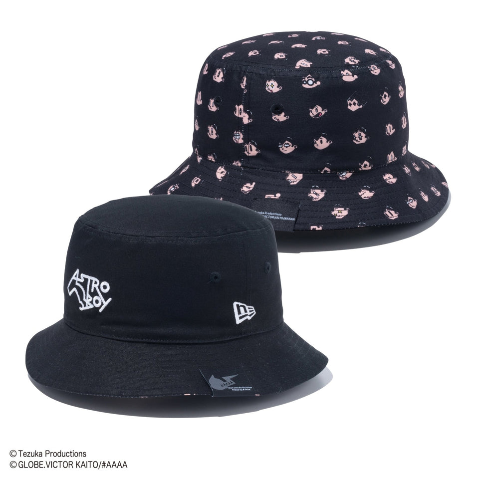 バケット01 リバーシブル NEXT ATOM for the future Produced by #AAAA ASTROBOY ブラック / オールオーバープリント - 13773549-SM | NEW ERA ニューエラ公式オンラインストア