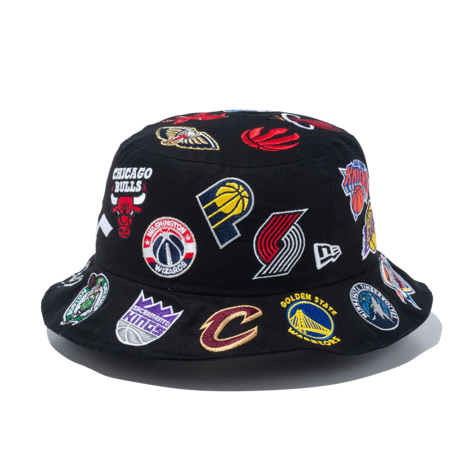 通販超激得NEW ERA 59FIFTY OVO NBA オールオーバー ブラック 帽子