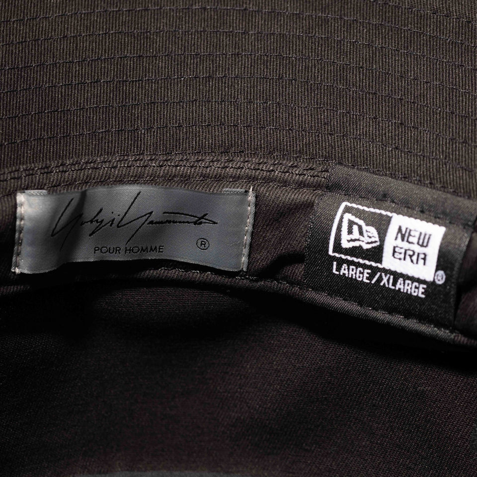 バケット01 Yohji Yamamoto SS23 ボックスロゴ ブラック
