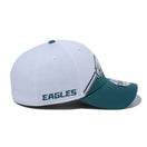 39THIRTY NFL SIDE LINE 2023 フィラデルフィア・イーグルス ホワイト × グリーン グレーアンダーバイザー - 13717097-SM | NEW ERA ニューエラ公式オンラインストア