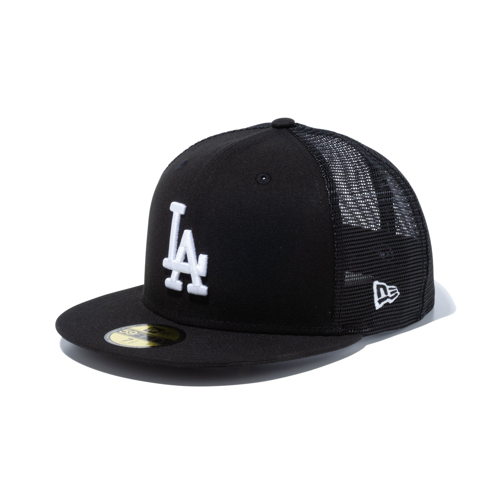 59FIFTY トラッカー ロサンゼルス・ドジャース ブラック × ホワイト 