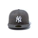 59FIFTY ニューヨーク・ヤンキース ヘザーグレー × ホワイト - 14201293-700 | NEW ERA ニューエラ公式オンラインストア