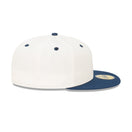 59FIFTY 2-Tone Basic クロームホワイト オーシャンサイドブルーバイザー - 14131386-700 | NEW ERA ニューエラ公式オンラインストア