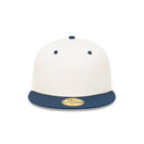 59FIFTY 2-Tone Basic クロームホワイト オーシャンサイドブルーバイザー - 14131386-700 | NEW ERA ニューエラ公式オンラインストア