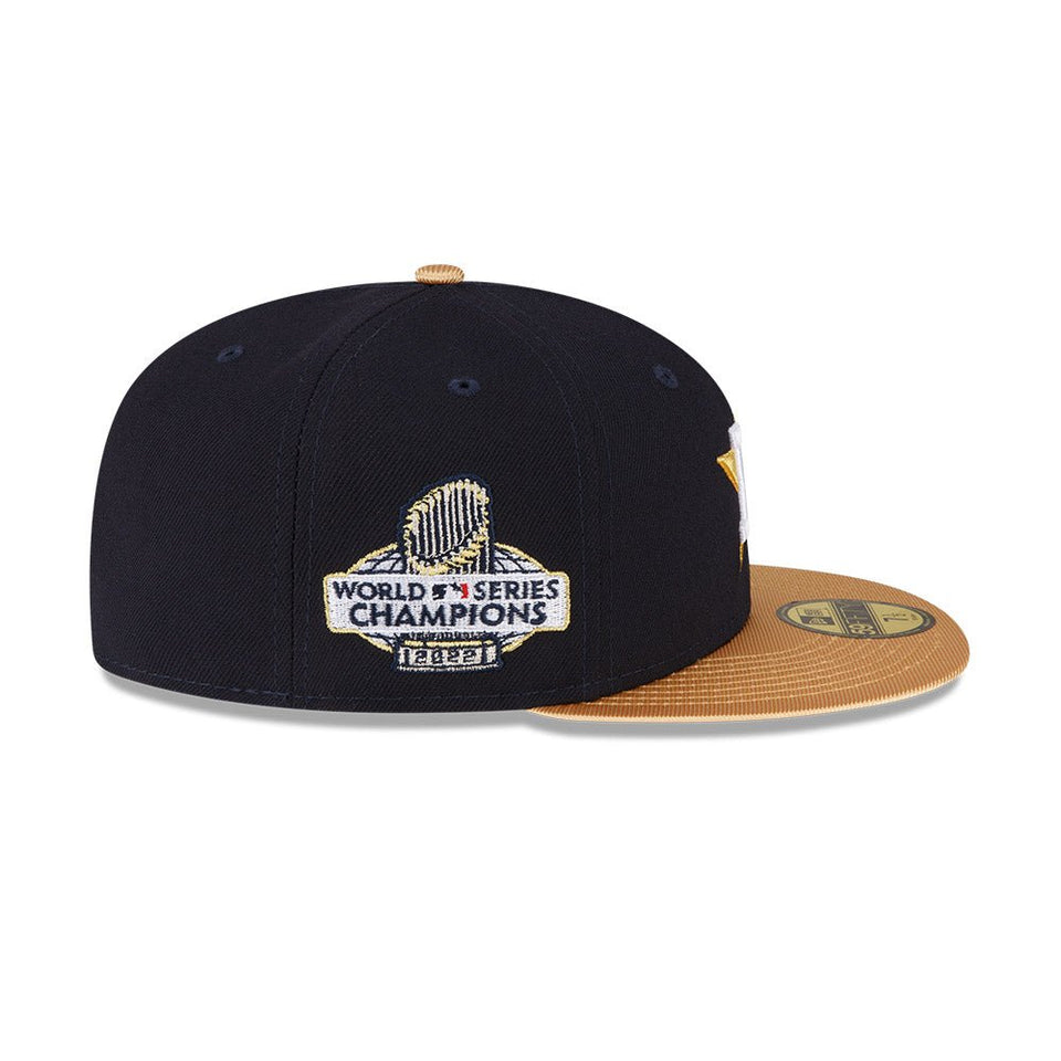 59FIFTY 2022 MLB Gold Collection ヒューストン・アストロズ ネイビー