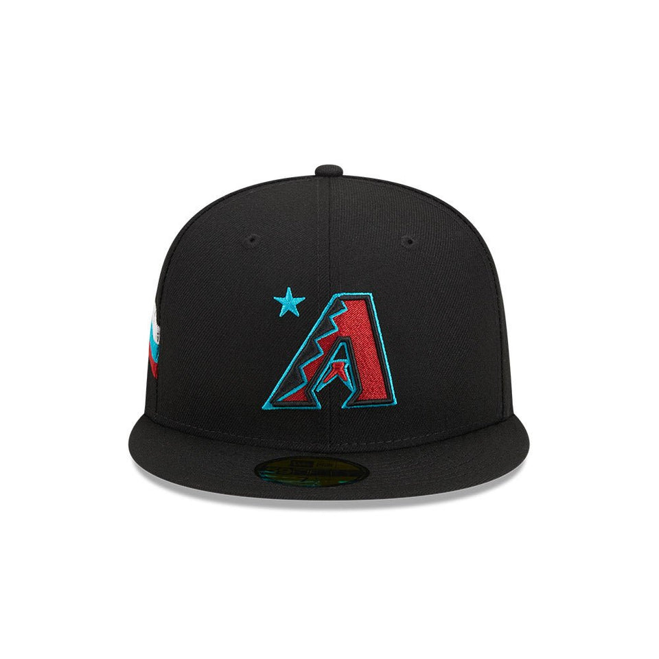 59FIFTY オーセンティック 2023 MLB All-Star Game workout オールスターゲーム ワークアウト  アリゾナ・ダイヤモンドバックス ブラック グレーアンダーバイザー