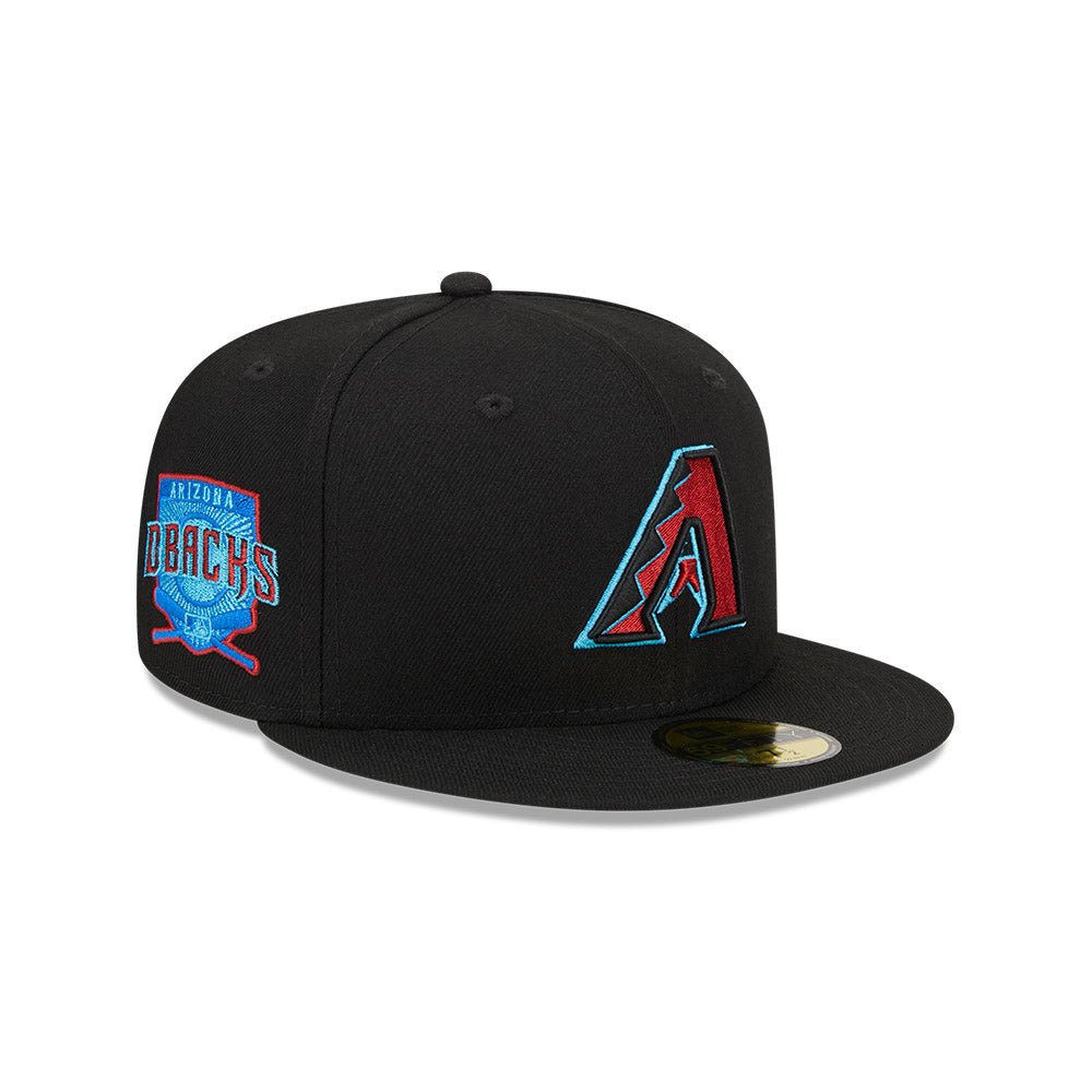 59FIFTY オーセンティック 2023 MLB Father's Day アリゾナ・ダイヤモンドバックス ブラック ライトブルーアンダーバイザー