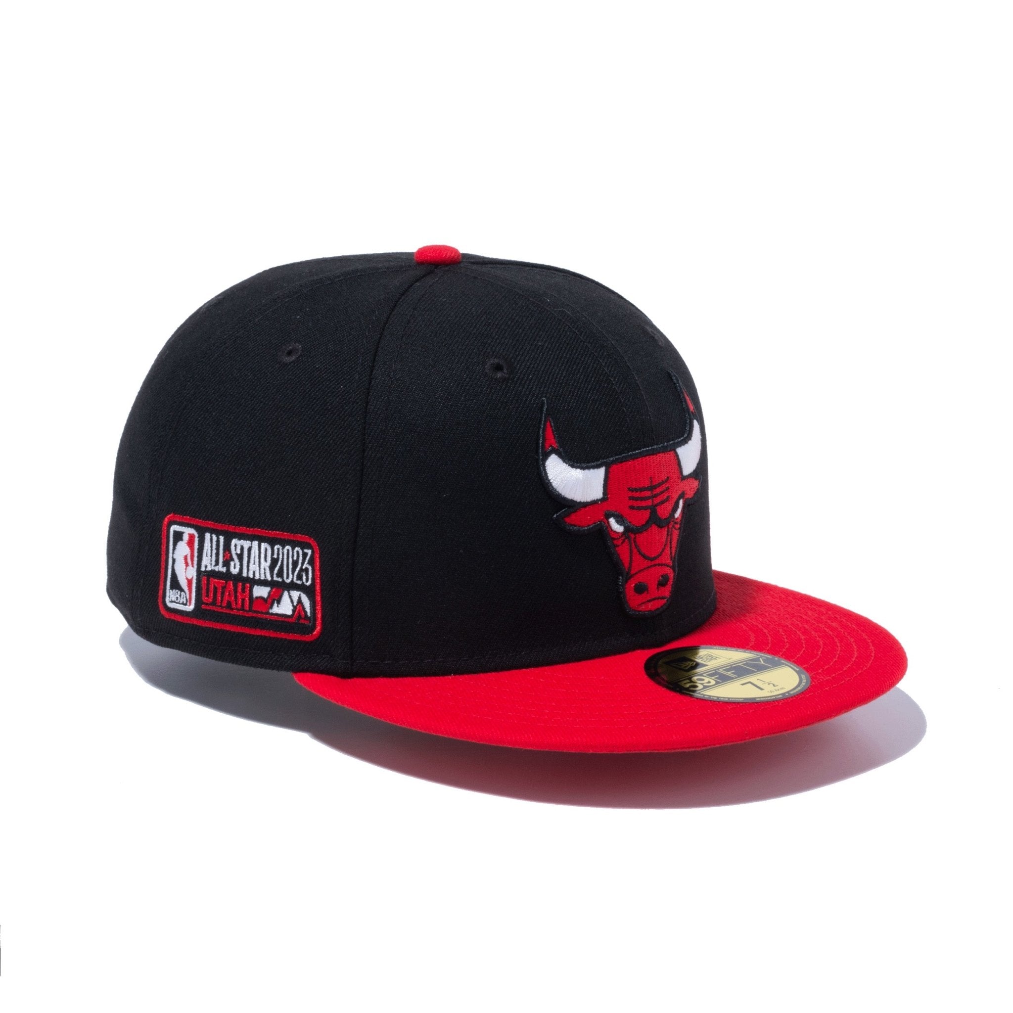 59FIFTY 2023 NBA ALL STAR GAME シカゴ・ブルズ ブラック プリント ...