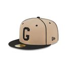 59FIFTY ニグロリーグ 2Tone ホームステッド・グレイズ ベージュ グレーアンダーバイザー - 13552508-700 | NEW ERA ニューエラ公式オンラインストア