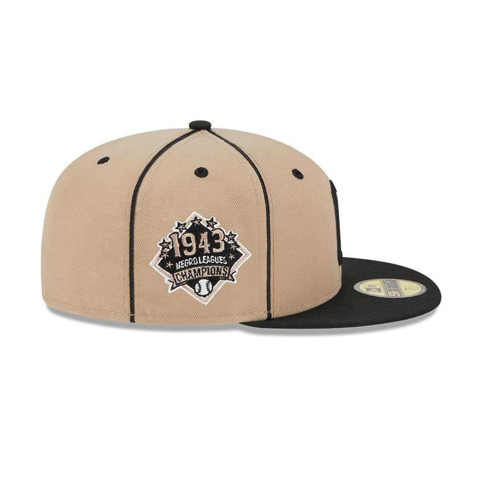 59FIFTY ニグロリーグ 2Tone ホームステッド・グレイズ ベージュ グレーアンダーバイザー - 13552508-700 | NEW ERA ニューエラ公式オンラインストア