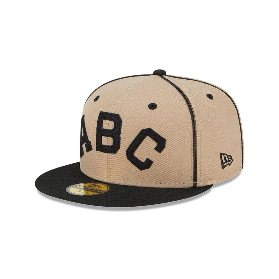 59FIFTY ニグロリーグ 2Tone アトランタ・ブラッククラッカーズ ベージュ グレーアンダーバイザー - 13552509-700 | NEW ERA ニューエラ公式オンラインストア