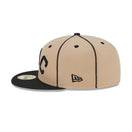 59FIFTY ニグロリーグ 2Tone アトランタ・ブラッククラッカーズ ベージュ グレーアンダーバイザー - 13552509-700 | NEW ERA ニューエラ公式オンラインストア