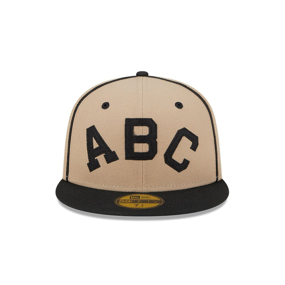 59FIFTY ニグロリーグ 2Tone アトランタ・ブラッククラッカーズ ベージュ グレーアンダーバイザー - 13552509-700 | NEW ERA ニューエラ公式オンラインストア