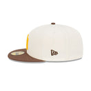 59FIFTY 2Tone Classic サンディエゴ・パドレス クロームホワイト - 13366498-700 | NEW ERA ニューエラ公式オンラインストア