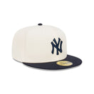 59FIFTY 2Tone Classic ニューヨーク・ヤンキース クロームホワイト - 13366499-700 | NEW ERA ニューエラ公式オンラインストア