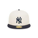 59FIFTY 2Tone Classic ニューヨーク・ヤンキース クロームホワイト - 13366499-700 | NEW ERA ニューエラ公式オンラインストア