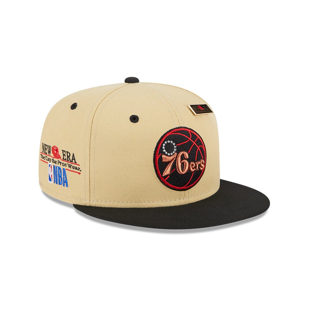 59FIFTY 59FIFTY DAY フィラデルフィア・76ers ベガスゴールド ブラックバイザー