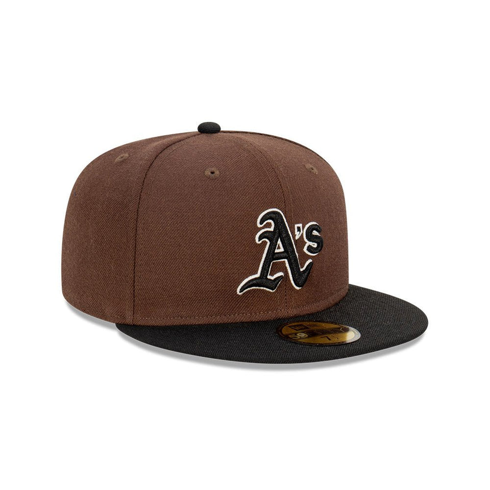 59FIFTY ANGUS オークランド・アスレチックス ブラウン グレーアンダー