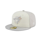 59FIFTY クーパーズタウン Anniversary トロント・ブルージェイズ グレー グレーアンダーバイザー - 13542626-700 | NEW ERA ニューエラ公式オンラインストア