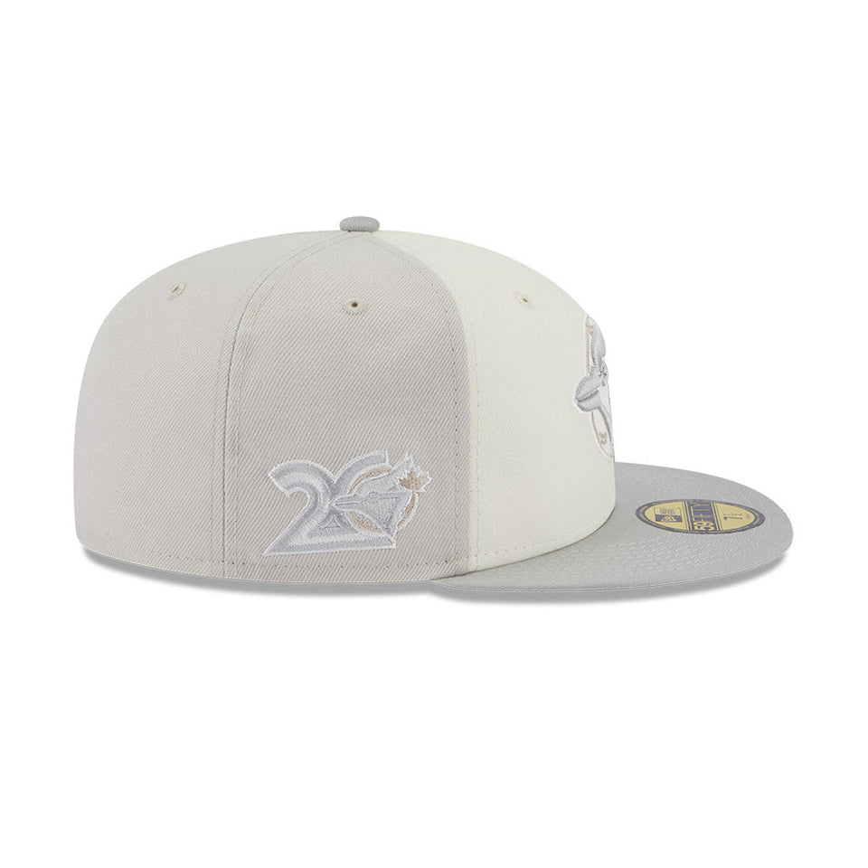 59FIFTY クーパーズタウン Anniversary トロント・ブルージェイズ グレー グレーアンダーバイザー - 13542626-700 | NEW ERA ニューエラ公式オンラインストア