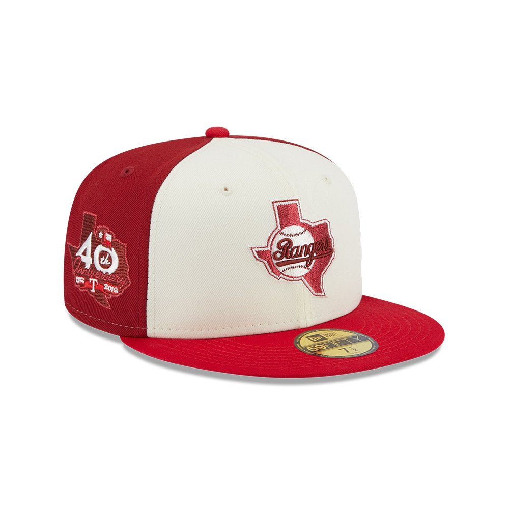 59FIFTY クーパーズタウン Anniversary テキサス・レンジャーズ レッド