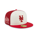 59FIFTY クーパーズタウン Anniversary ニューヨーク・メッツ レッド グレーアンダーバイザー - 13542631-700 | NEW ERA ニューエラ公式オンラインストア