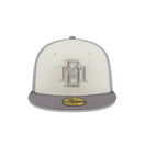 59FIFTY クーパーズタウン Anniversary ミルウォーキー・ブリュワーズ グレー グレーアンダーバイザー - 13542633-700 | NEW ERA ニューエラ公式オンラインストア