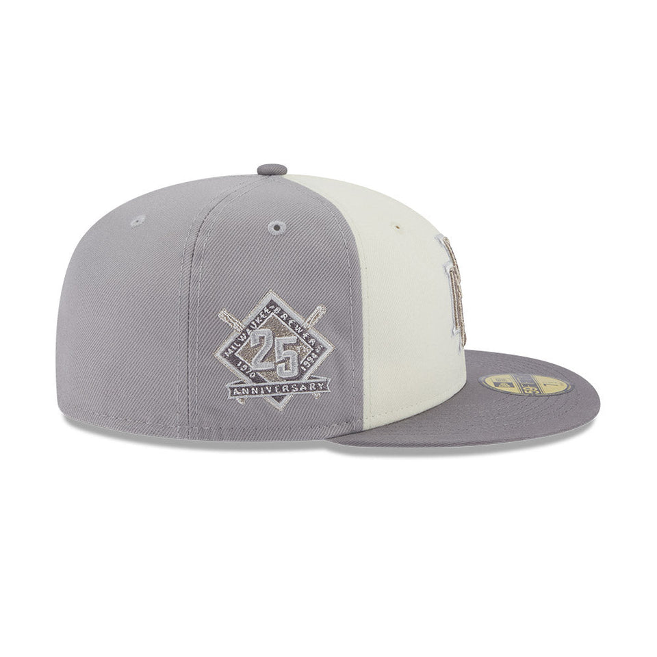 Newera 59fifty ミルウォーキーブルワーズ 25thアニバーサリー-