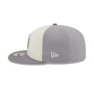 59FIFTY クーパーズタウン Anniversary ミルウォーキー・ブリュワーズ グレー グレーアンダーバイザー - 13542633-700 | NEW ERA ニューエラ公式オンラインストア