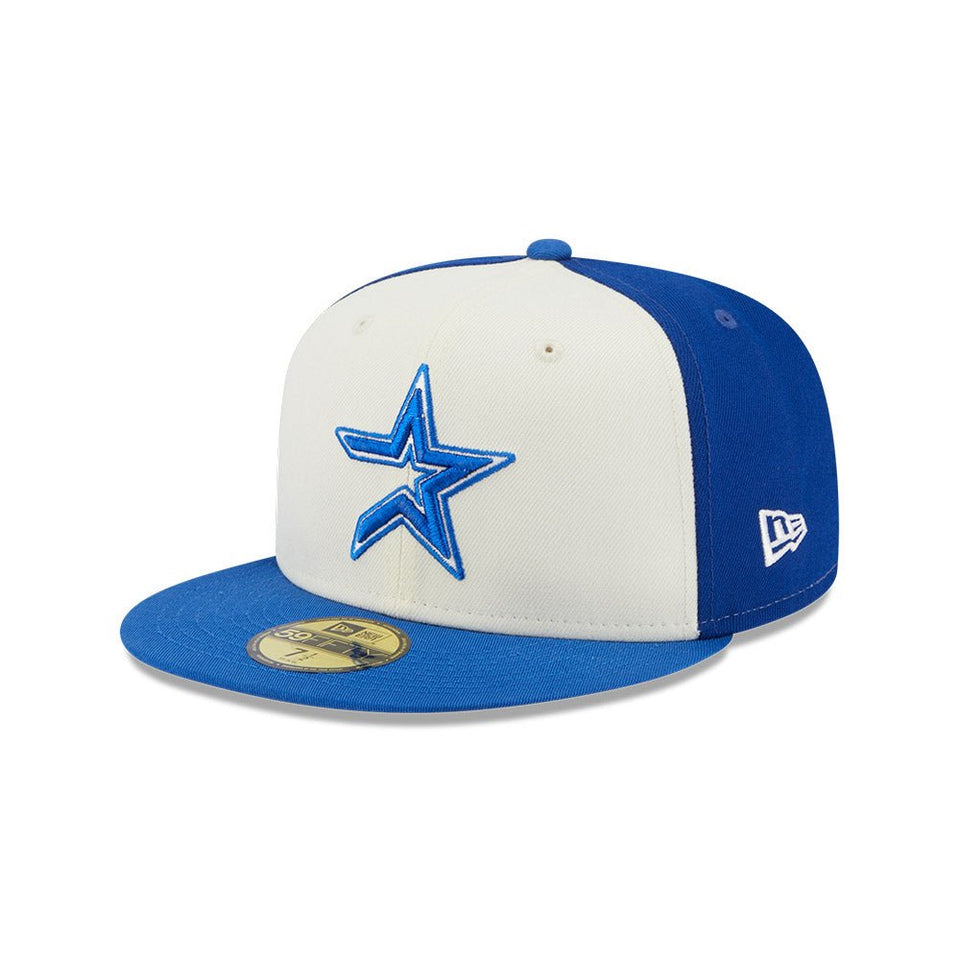 59FIFTY クーパーズタウン Anniversary ヒューストン・アストロズ ブルー グレーアンダーバイザー - 13542636-700 | NEW ERA ニューエラ公式オンラインストア