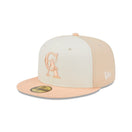 59FIFTY クーパーズタウン Anniversary カリフォルニア・エンゼルス ピンクベージュ グレーアンダーバイザー - 13542638-700 | NEW ERA ニューエラ公式オンラインストア