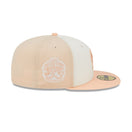 59FIFTY クーパーズタウン Anniversary カリフォルニア・エンゼルス ピンクベージュ グレーアンダーバイザー - 13542638-700 | NEW ERA ニューエラ公式オンラインストア