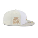 59FIFTY クーパーズタウン Anniversary アトランタ・ブレーブス グレーベージュ グレーアンダーバイザー - 13542639-700 | NEW ERA ニューエラ公式オンラインストア