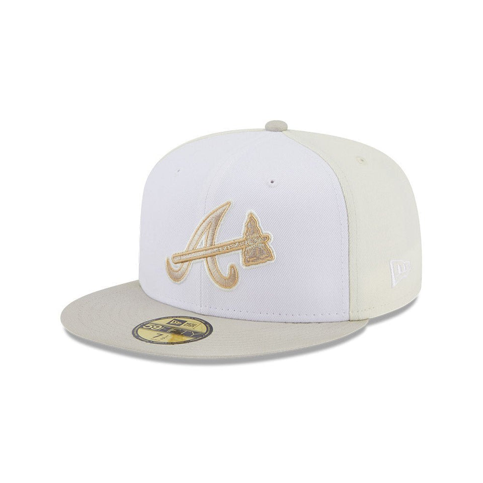 59FIFTY クーパーズタウン Anniversary アトランタ・ブレーブス グレーベージュ グレーアンダーバイザー - 13542639-700 | NEW ERA ニューエラ公式オンラインストア