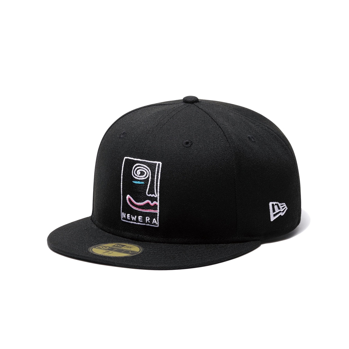 59FIFTY baanai × NEW ERA HALF FACE ブラック | ニューエラ