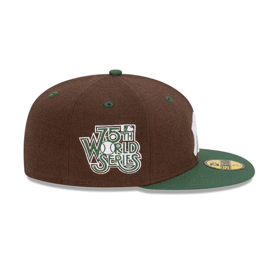 59FIFTY Beef and Broccoli ビーフアンドブロッコリー ニューヨーク・ヤンキース ブラウン グリーンバイザー | ニューエラ オンラインストア