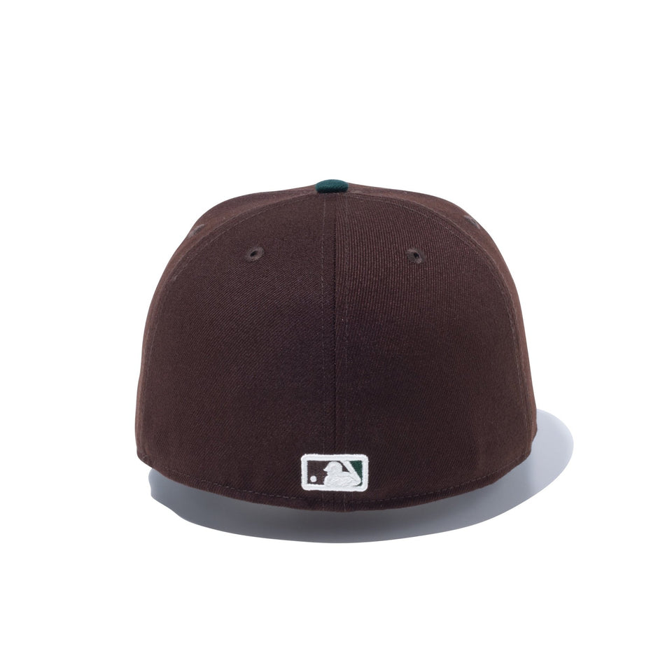 59FIFTY Beef and Broccoli ニューヨーク・ヤンキース バーントウッド ダークグリーンバイザー - 13750714-700 | NEW ERA ニューエラ公式オンラインストア