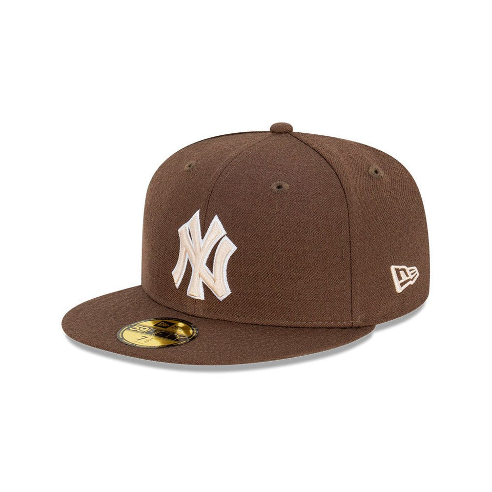 59FIFTY Brown Stone ニューヨーク・ヤンキース ブラウン グレー