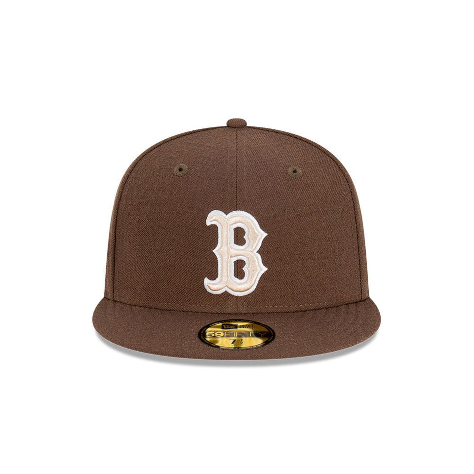 59FIFTY Brown Stone ボストン・レッドソックス ブラウン グレーアンダーバイザー