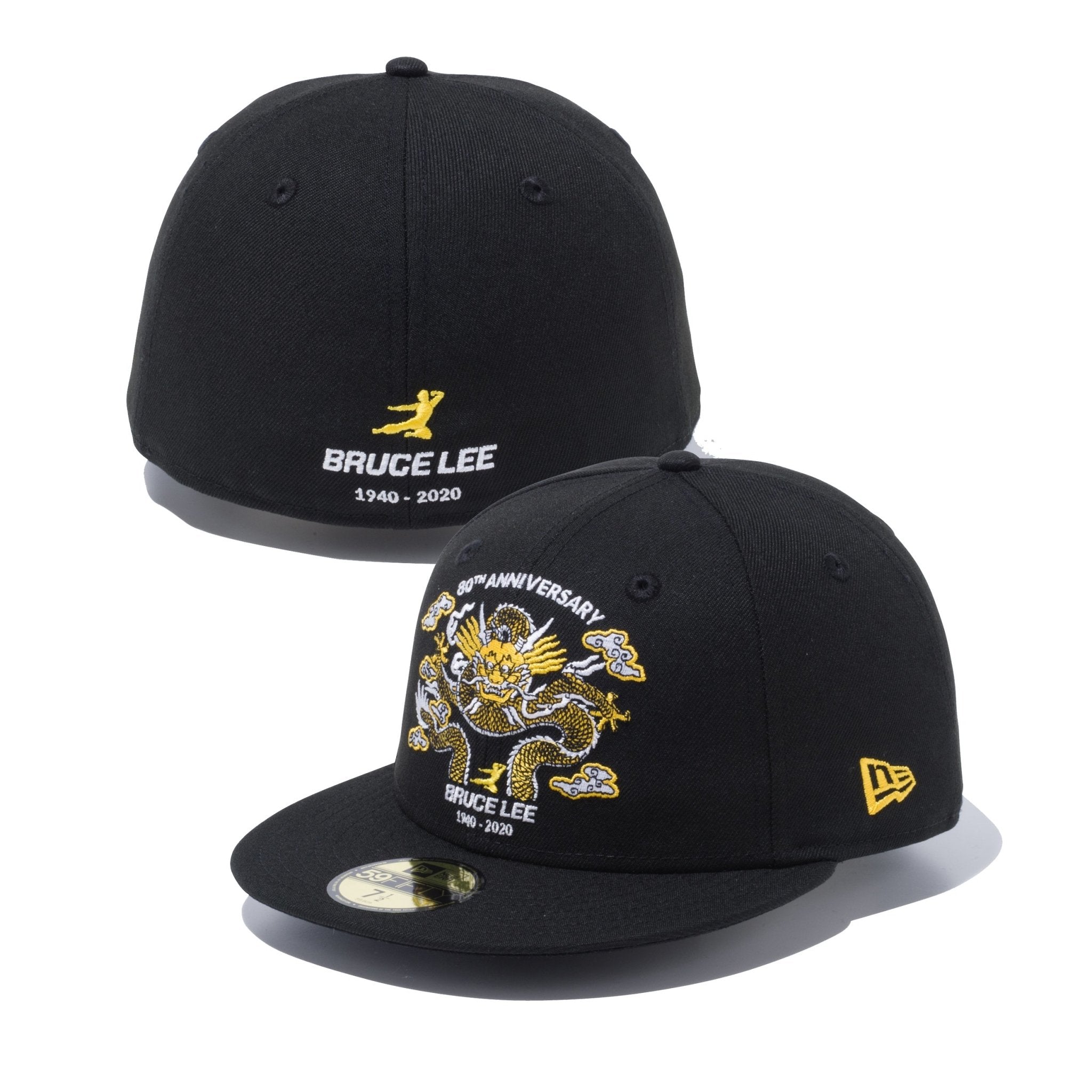 59FIFTY Bruce Lee 生誕80周年 ブルース・リー ドラゴン ブラック × マニラ | ニューエラオンラインストア