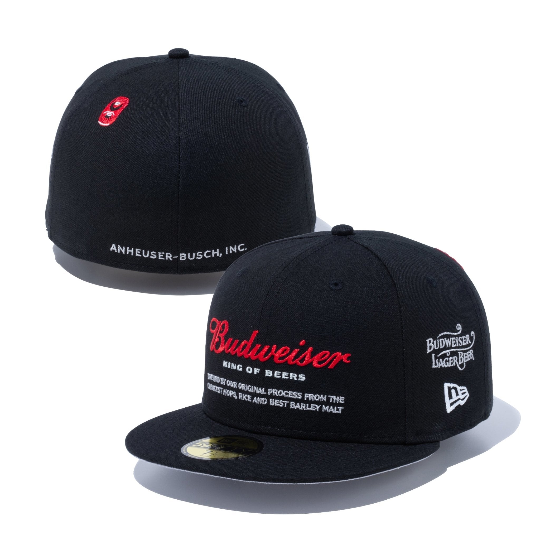 59FIFTY Budweiser バドワイザー ラベルロゴ ブラック