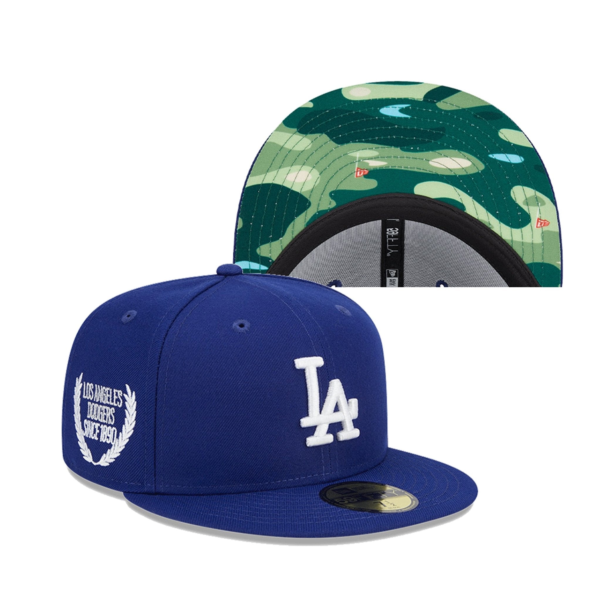 59FIFTY Camo Under Visor ロサンゼルス・ドジャース ブルー カモ