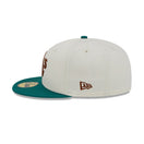 59FIFTY Camp オークランド・アスレチックス クロームホワイト グレーアンダーバイザー - 13743535-700 | NEW ERA ニューエラ公式オンラインストア