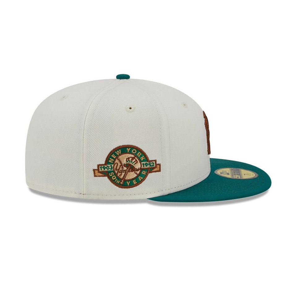 59FIFTY Camp ニューヨーク・ヤンキース クロームホワイト グレー