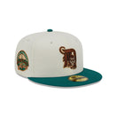 59FIFTY Camp デトロイト・タイガース クーパーズタウン クロームホワイト グレーアンダーバイザー - 13743543-700 | NEW ERA ニューエラ公式オンラインストア