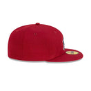 59FIFTY Chain Stitch ニューヨーク・ヤンキース カーディナル - 13577650-700 | NEW ERA ニューエラ公式オンラインストア