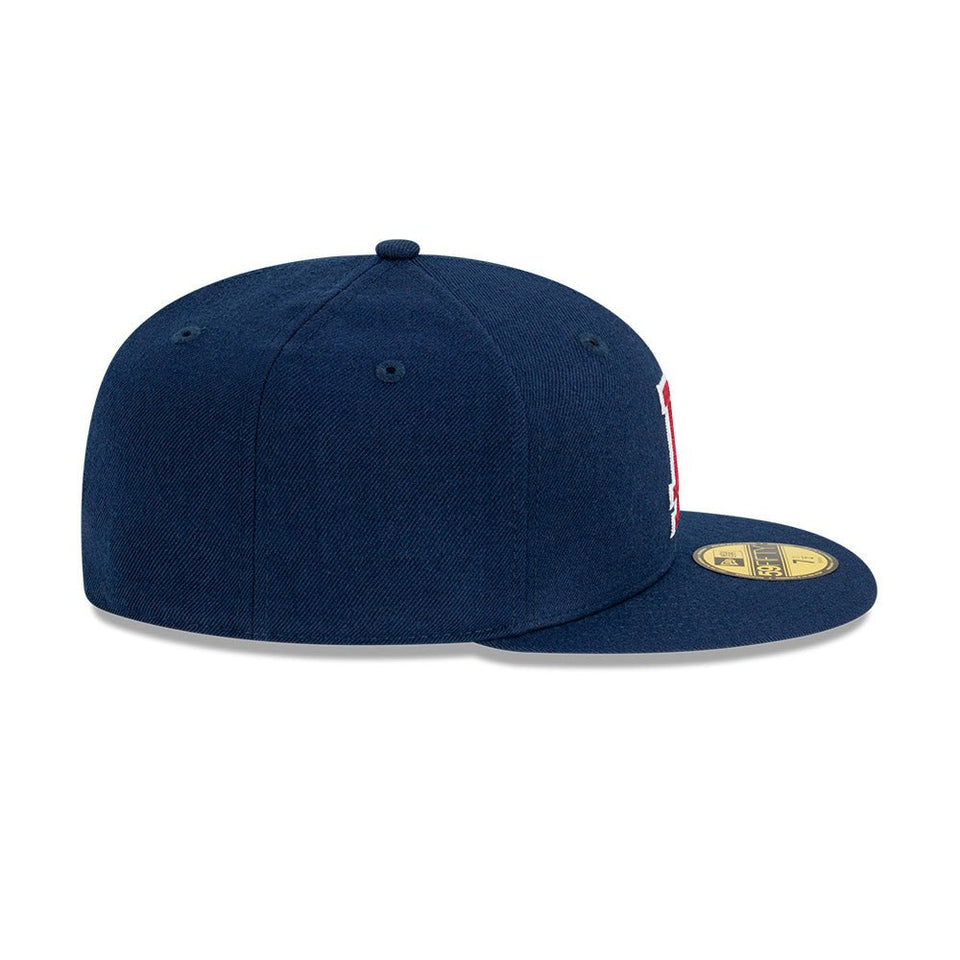 59FIFTY Chain Stitch ロサンゼルス・ドジャース ネイビー 