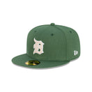 59FIFTY Chain Stitch デトロイト・タイガース モスグリーン - 13577653-700 | NEW ERA ニューエラ公式オンラインストア